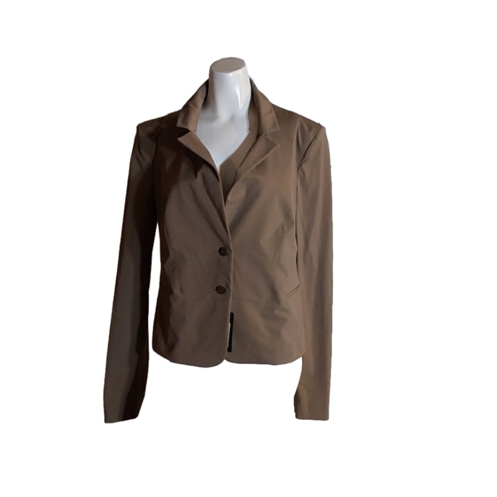 PATRIZIA PEPE‎ OLIVE GREEN JACKET SIZE 46 ITALIAN